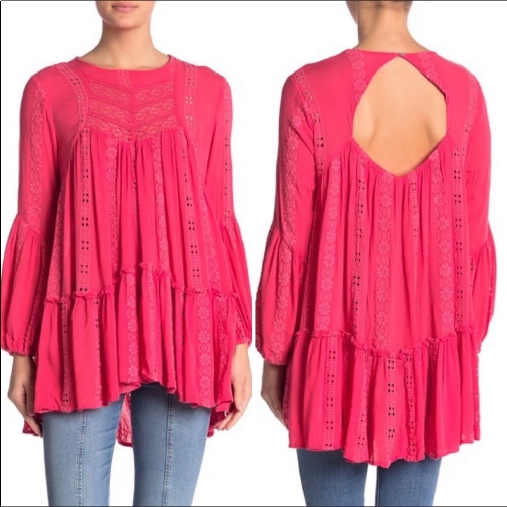 Free people kiss kiss tunic size xs